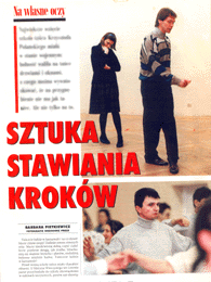 na zdjciach: Zbyszek Wardyski i jego uczniowie
